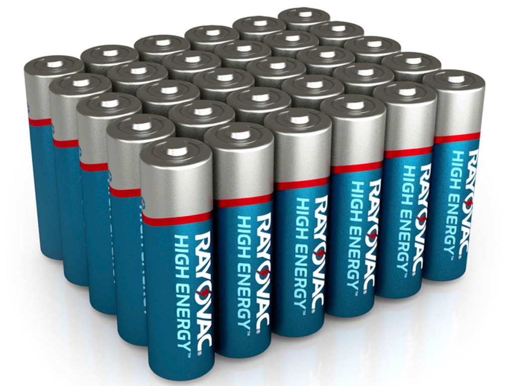30 Rayovac AA Batteries