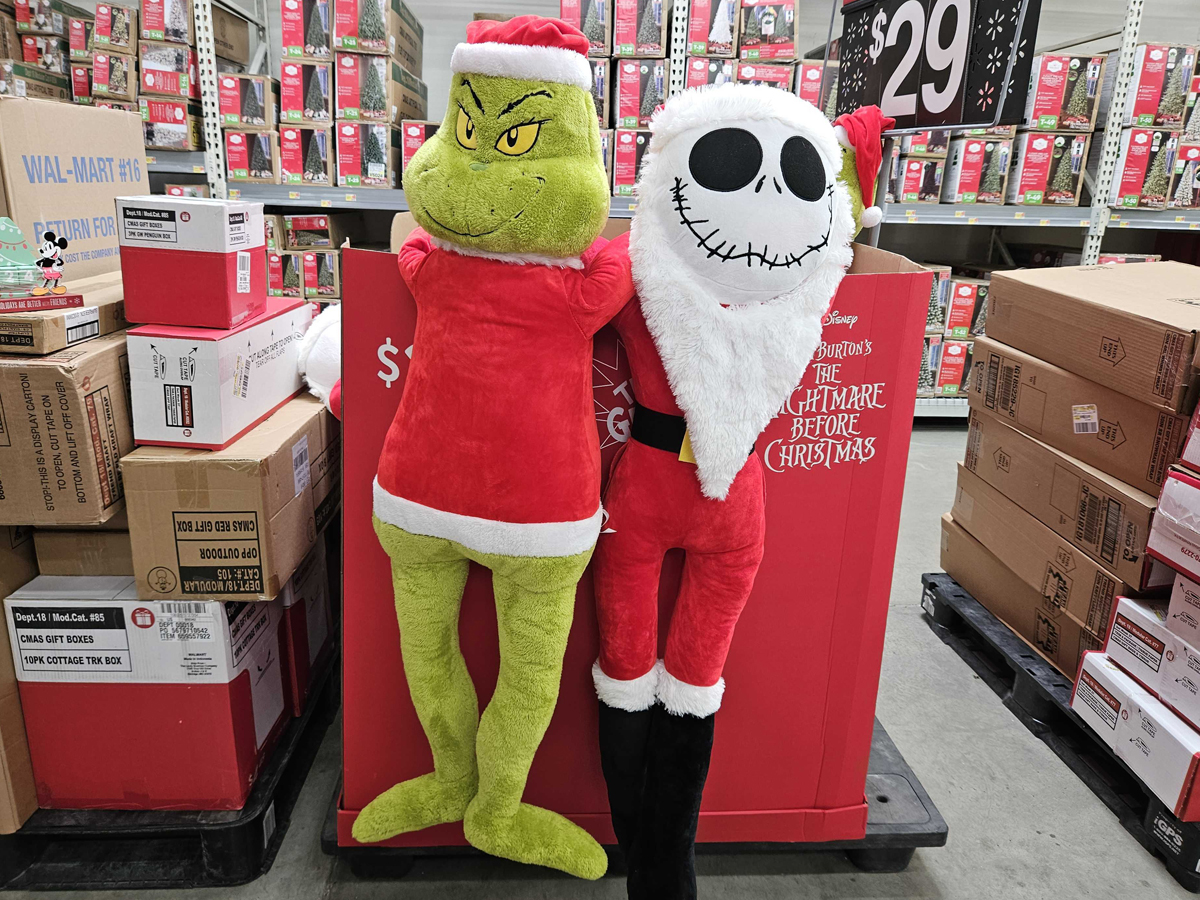 Jumbo store grinch plush