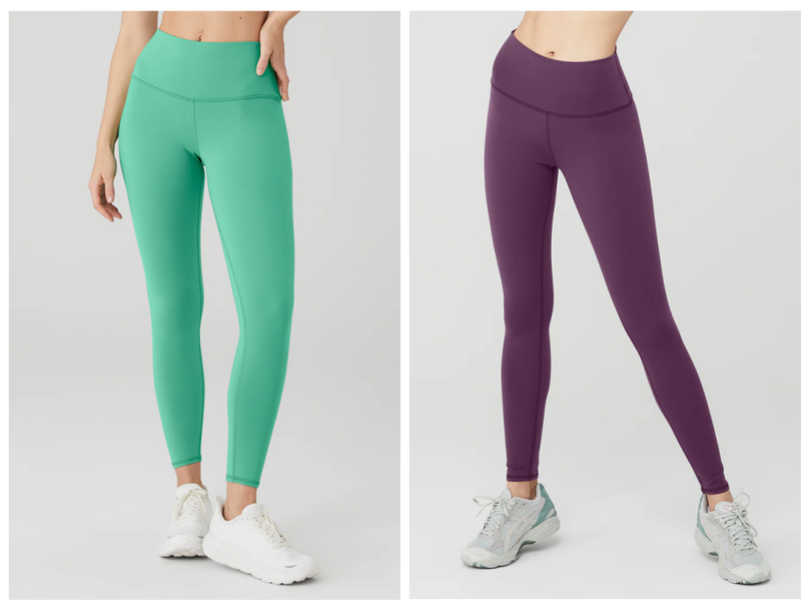 Alo Leggings being worn by two woman