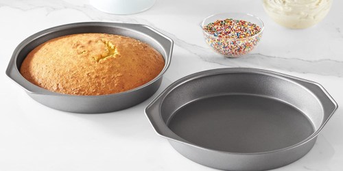 Amazon Basics Round Cake Pans 2-Pack Only $7.64 – Just $3.82 Each!