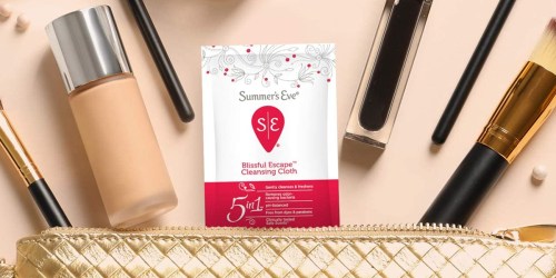 Summer’s Eve Cleansing Cloths 16-Count Only $1.70 Shipped on Amazon