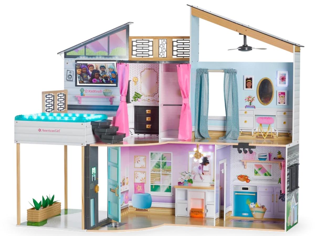 Would You Pay Almost 600 For A HUGE American Girl Dollhouse Hip2Save   American Girl KidKraft Dollhouse 