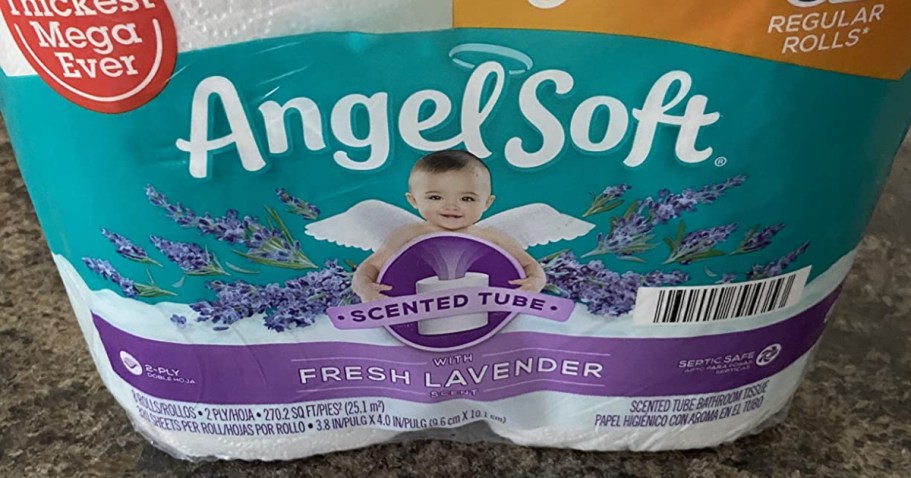 Angel Soft Toilet Paper 8-Count Mega Rolls Only $5.69 Shipped on Amazon