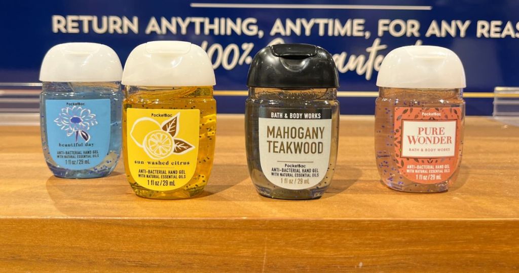 50 Off Bath & Body Works Hand Sanitizers 5 PocketBacs Just 4