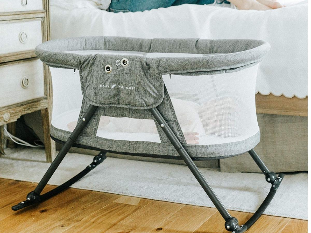 Baby delight go with best sale me slumber portable rocking bassinet