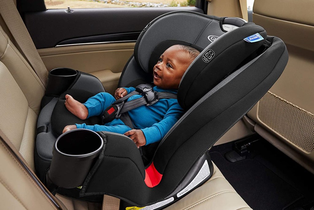 Baby in Graco Car seat