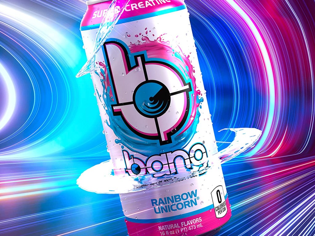 bang rainbow unicorn drink