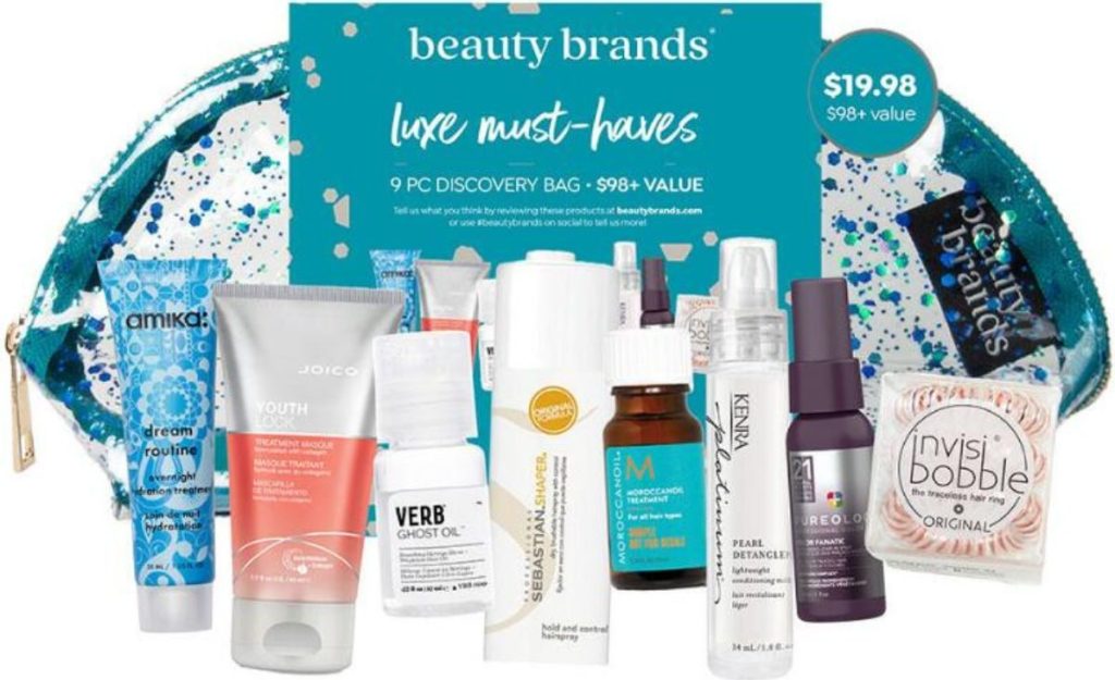 9-Pc Beauty Discovery Bags for $4.61 at Beauty Brands