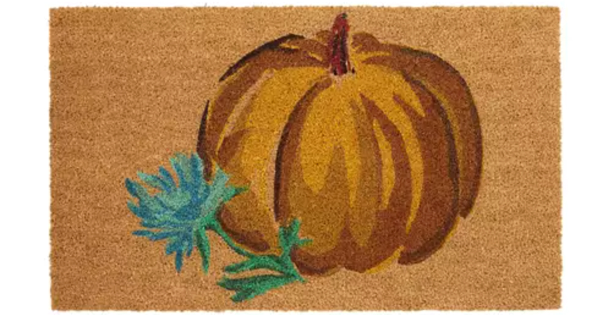 Pumpkin Harvest Doormat