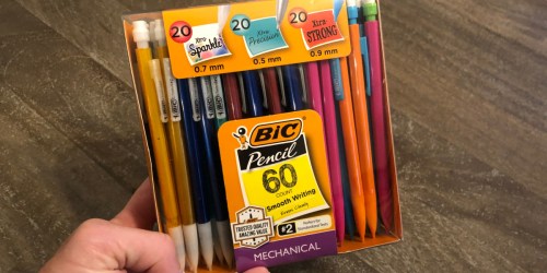 BIC Mechanical Pencils 60-Count Just $6.71 Shipped on Amazon (Perfect for the Classroom)