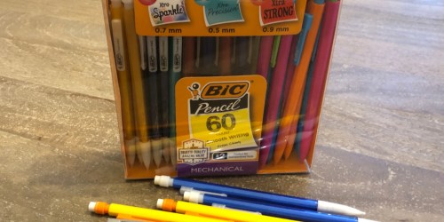 Up to 65% Off BIC Writing Supplies on Amazon | 60-Count Mechanical Pencils Only $8.64 Shipped + More