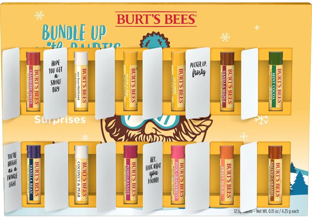 Burt #39 s Bees 12 Day Advent Calendar Only $15 98 at Sam #39 s Club (In Store