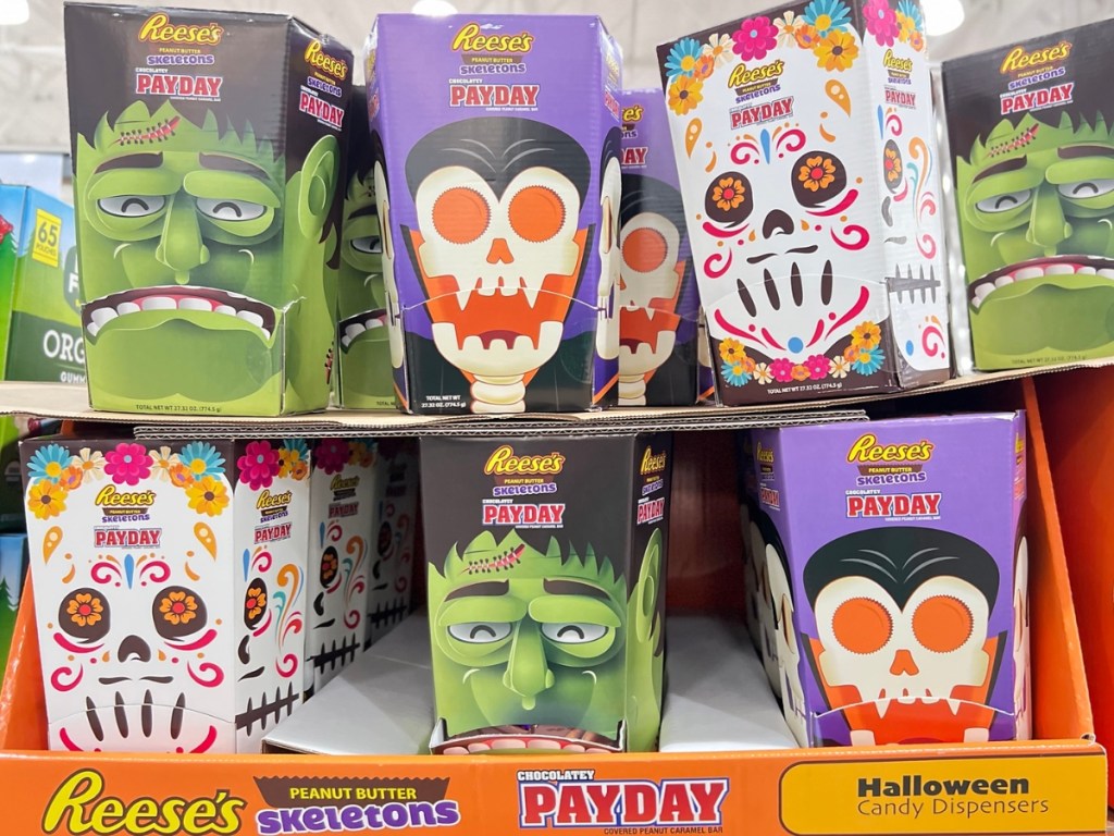 27.3oz Reese's & Payday Candy Bar Dispensers in store