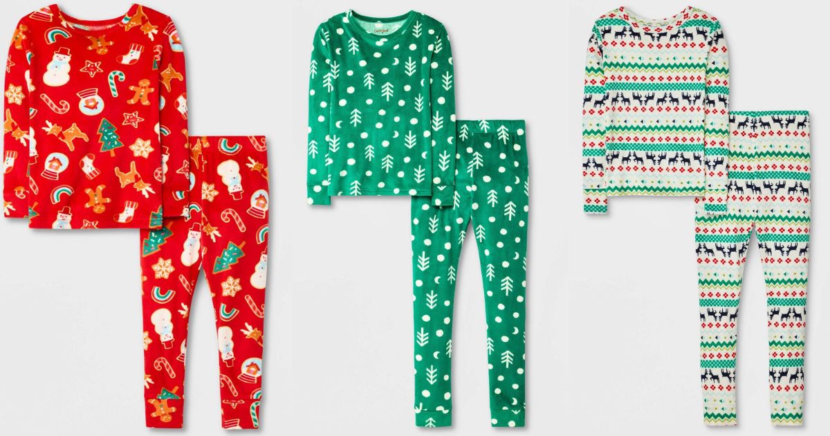 Target Cat & Jack Christmas Pajamas Sale Prices From 7!