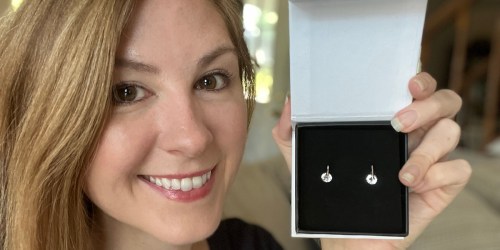 Cate & Chloe 18K Gold Plated Drop Earrings Only $16.80 Shipped (Great Gift Idea!)