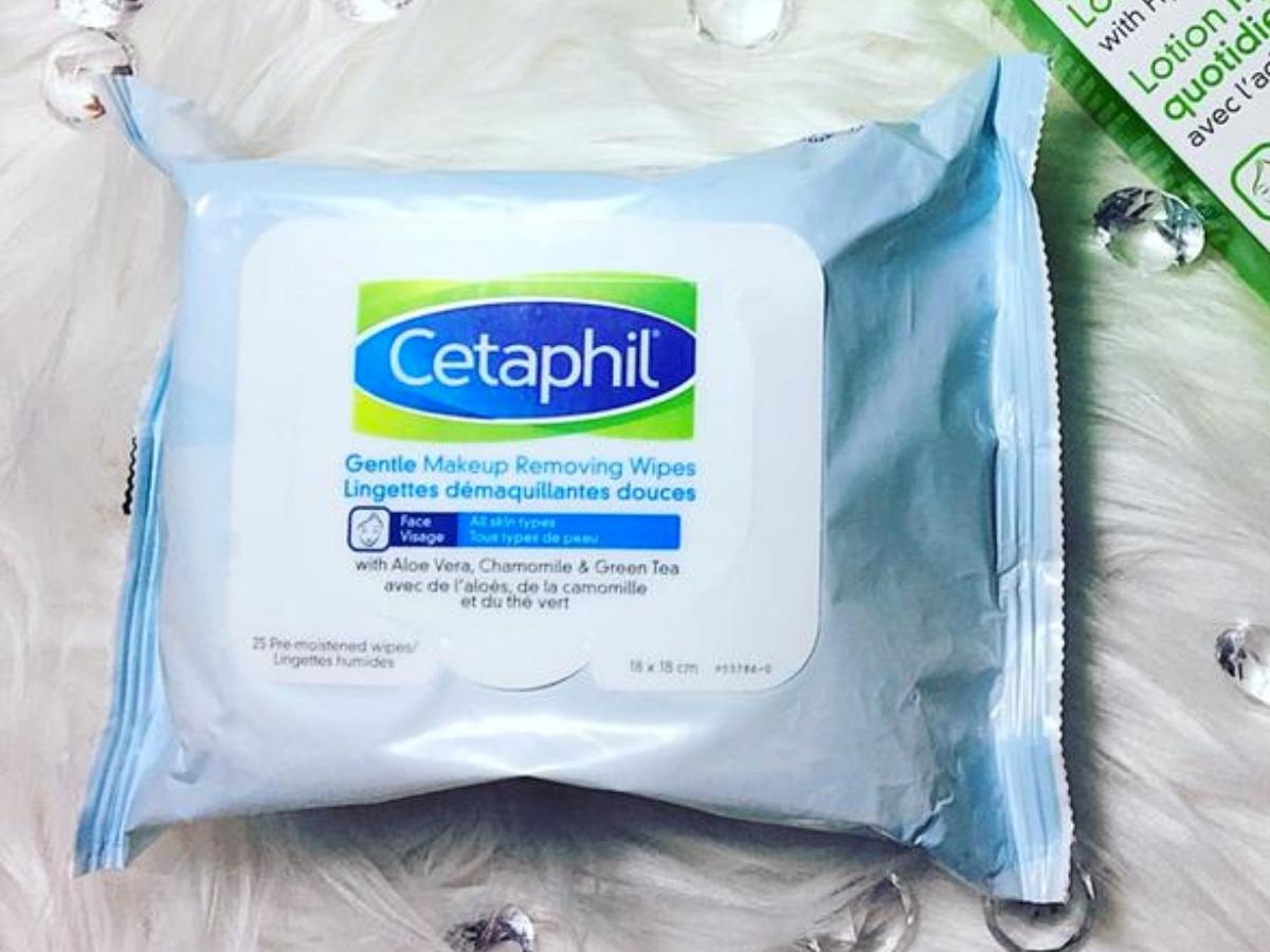 Cetaphil Skincare Makeup Wipes 25Count from 3.38 Shipped on Amazon
