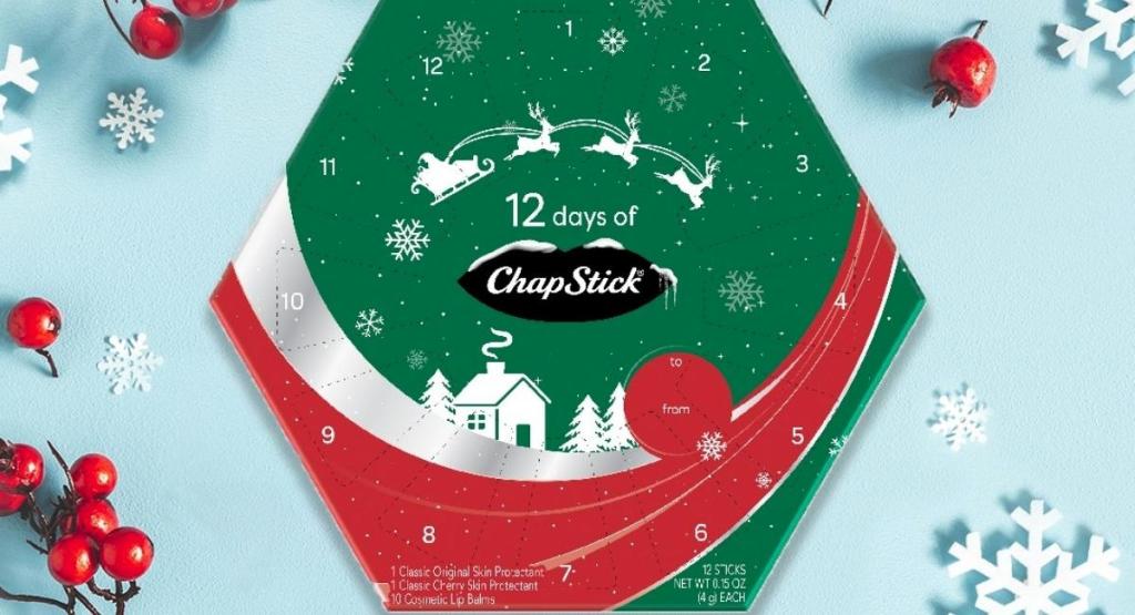 12 Days of ChapStick Holiday Advent Calendar