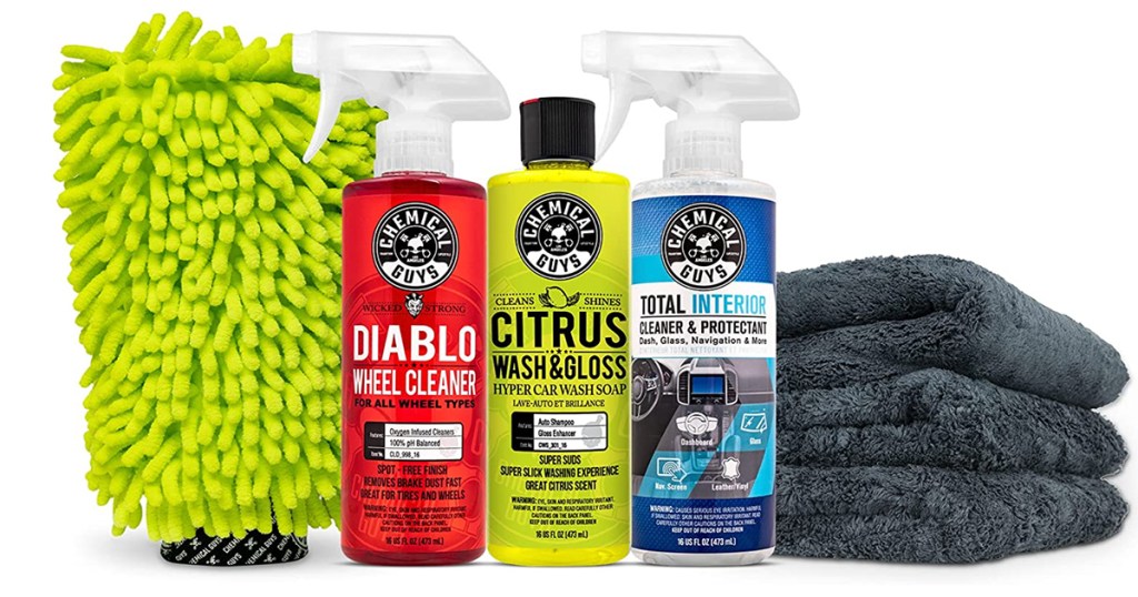 Chemical guys car cleaning starter kit 