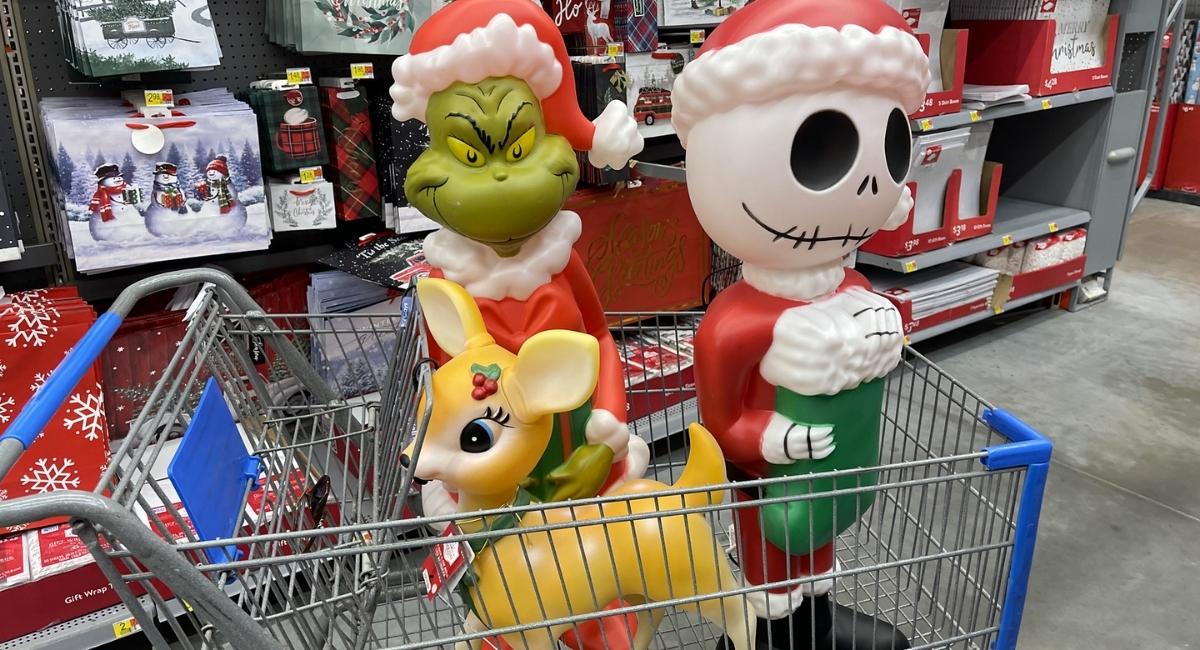 Walmart Christmas Decorations Are Hitting Stores Retro Blow Molds