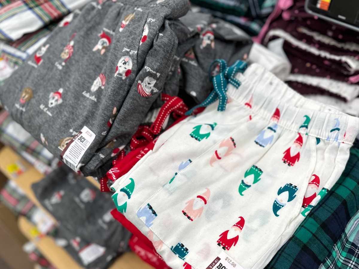 Christmas Pajamas  Treeful Sleep Pants  White Pier Gifts