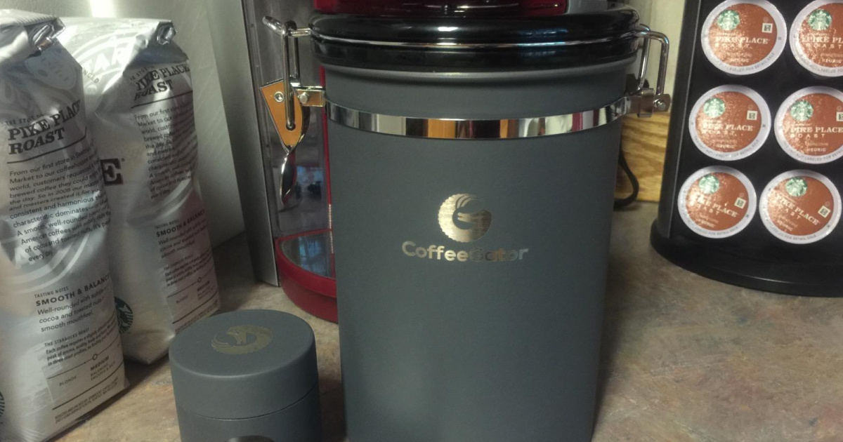 Coffee Gator Canister Just $10.74 Shipped for  Prime Members