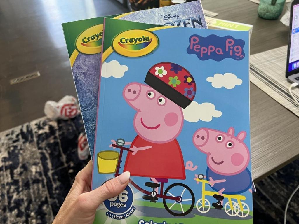 Crayola 96-Page Coloring Books w/ Stickers