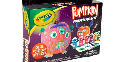 Crayola Pumpkin Painting Kits or Halloween Craft Kits Only $4.99 on Target.com (Regularly $8)