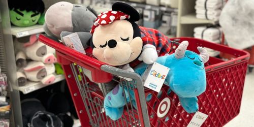 Cuddleez Disney Plush Pillows Only $29.99 at Target | Minnie Mouse, Spiderman & More