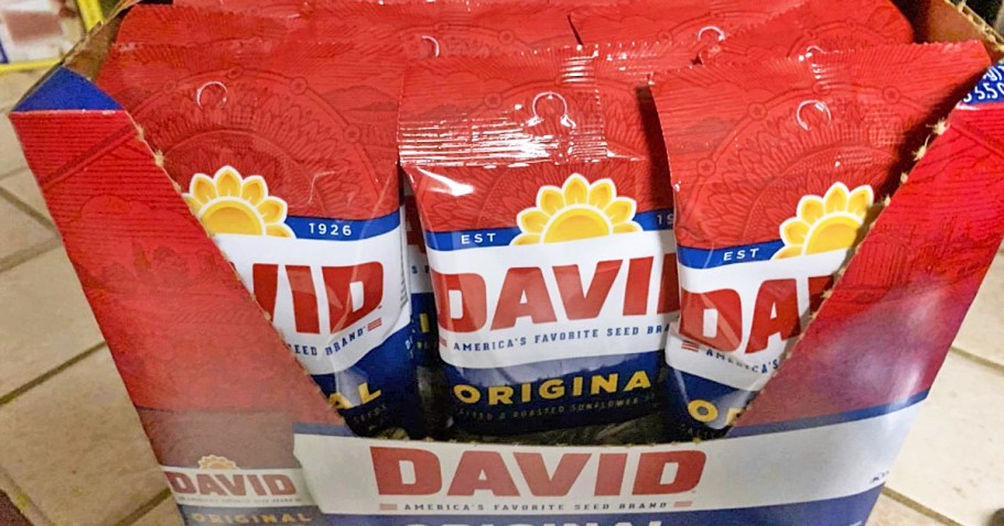 David Sunflower Seeds 12-Pack Only $4 Shipped on Amazon