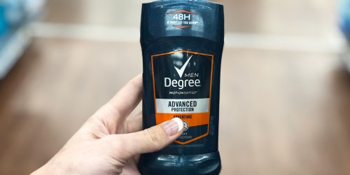 Degree Men’s Advanced Deodorant 4-Pack Just $11.38 Shipped on Amazon (Regularly $20)