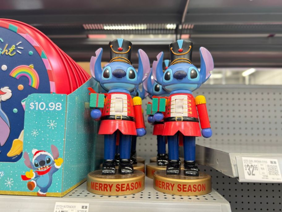 Disney Christmas Stitch Nutcrackers