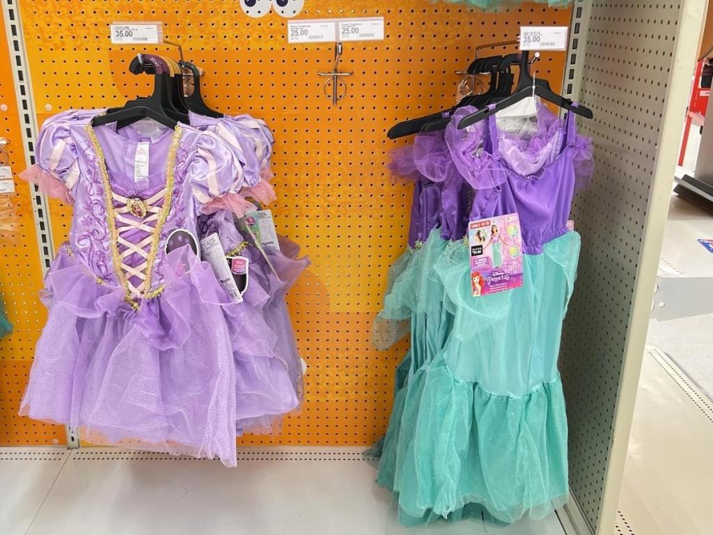 Kids' Disney Princess Jasmine and Rapunzel Costumes