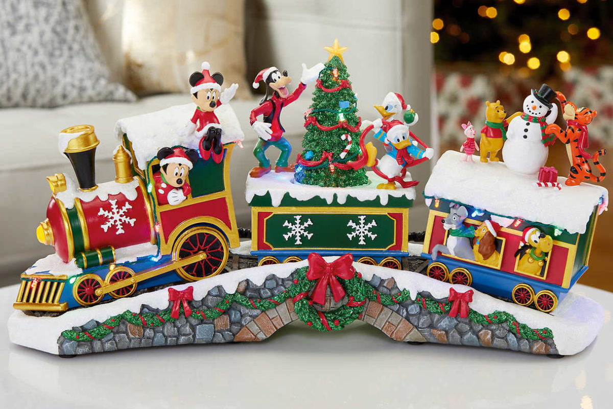 Limited Edition Disney Christmas Decorations At Costco Jim Shore S 17   Disney Train 