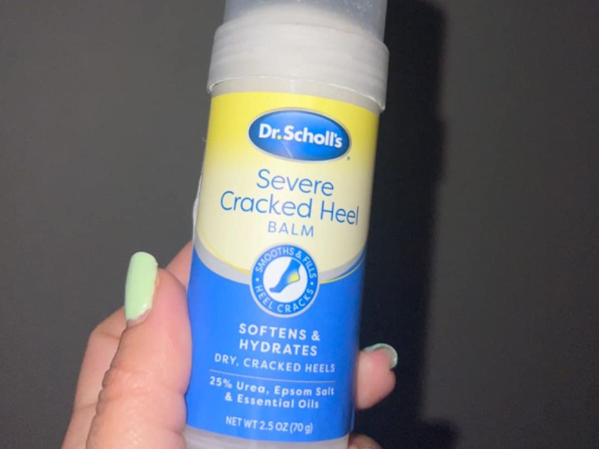 Dr. Scholl's Cracked Heel Balm & Foot Cream Only $4 Shipped On Amazon ...