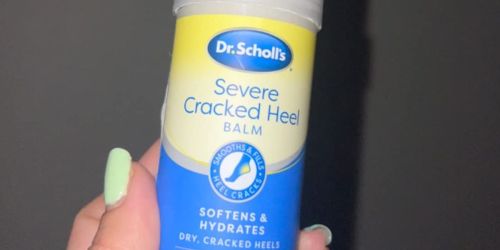 Dr. Scholl’s Cracked Heel Balm & Foot Cream Only $4 Shipped on Amazon