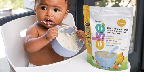 FREE Elsa Plant Powered Baby Cereal Sample (First 10,000 Only)