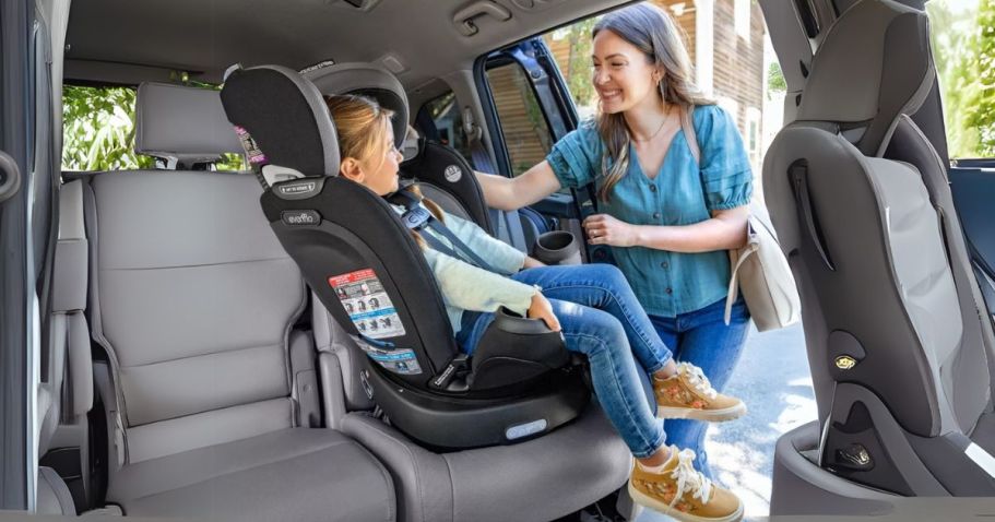 Evenflo Rotating Car Seat Only $180.79 Shipped on Target.com – Grows w/ Your Kiddo to Age 10!