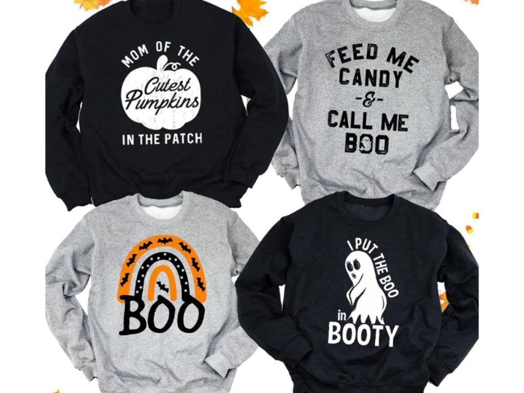 Funny Halloween Graphic Sweatshirts