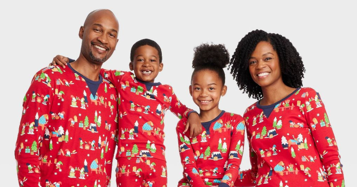 Matching Target Christmas Pajamas for the Family from $7