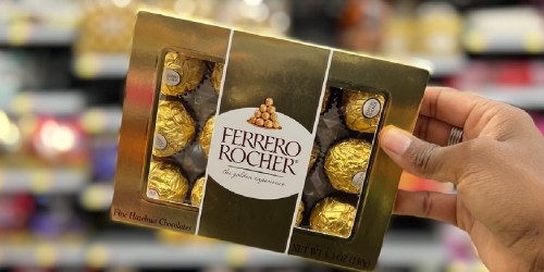 Ferrero Rocher 12-Count Gift Boxes Only $2.28 After Cash Back at Walmart (In-Stores & Online)