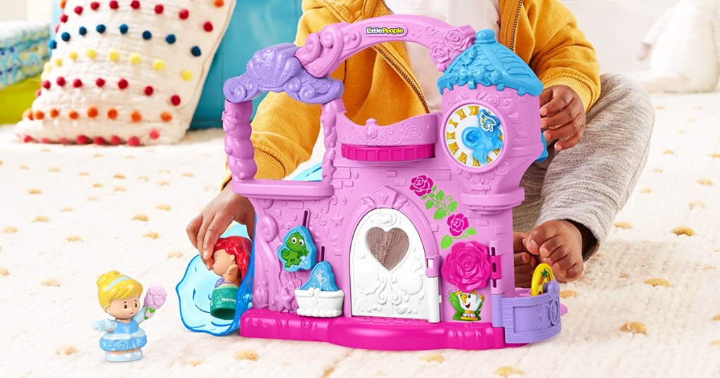 playing with little people princess playset