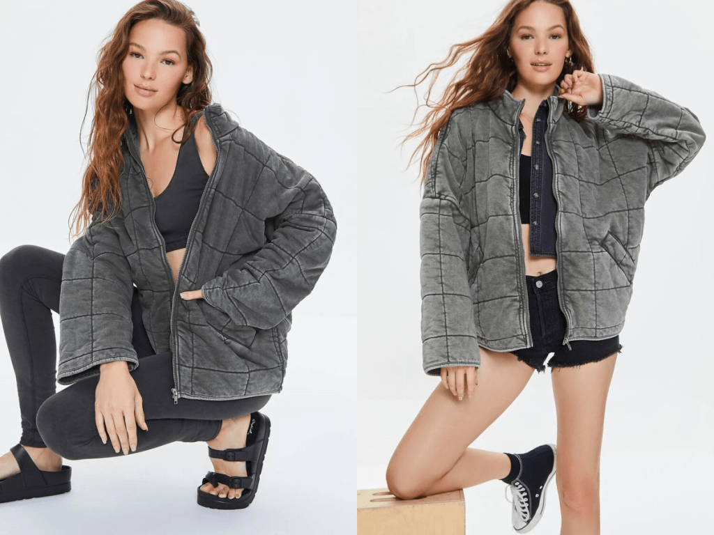 Forever 21 Quilted Jacket