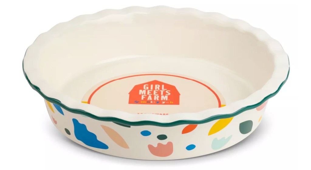 Girl Meets Farm by Molly Yeh Stoneware Pie Dish