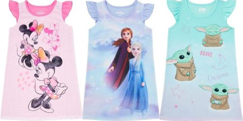 Walmart Kids Character Nightgowns from $6 | Disney, Star Wars, & More