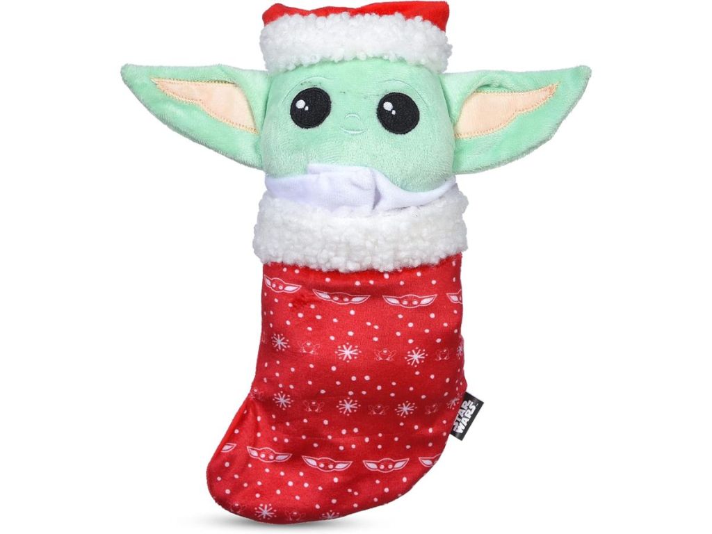Star Wars 10" Grogu Stocking Plush Pet Toy 