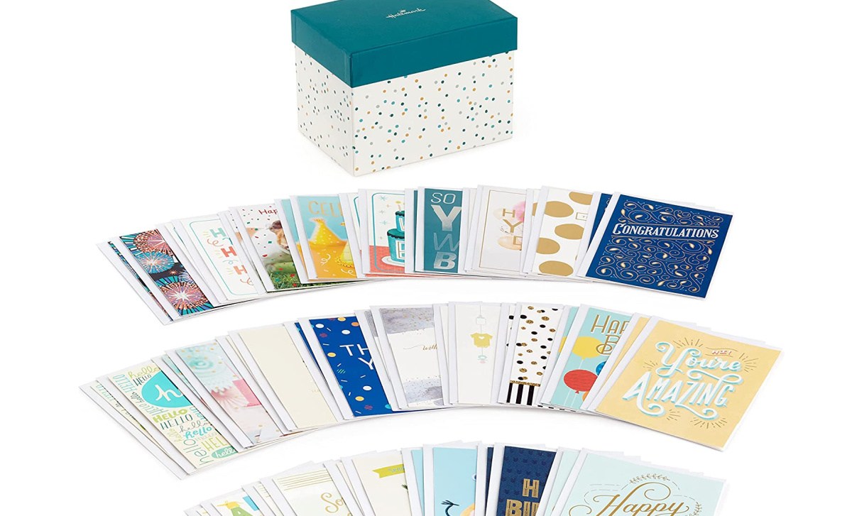 Hallmark Box Note Cards Hallmark Greeting Cards 48-Pack w/ Storage Box Only $19 Shipped on Amazon