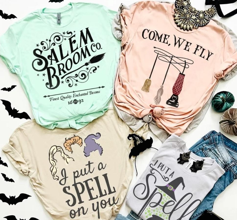 Halloween Witch Graphic Tees from Jane