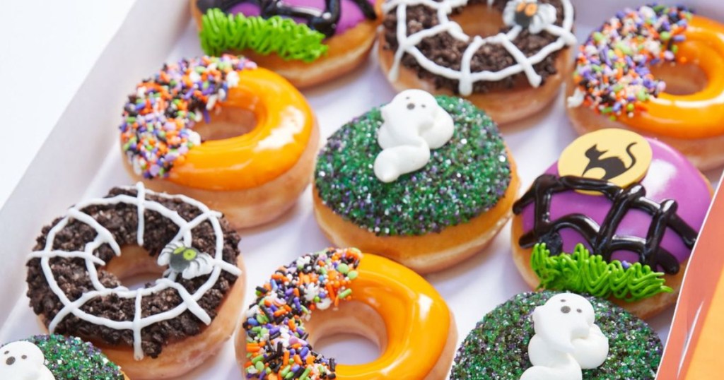 Halloween doughnuts from Krispy Kreme