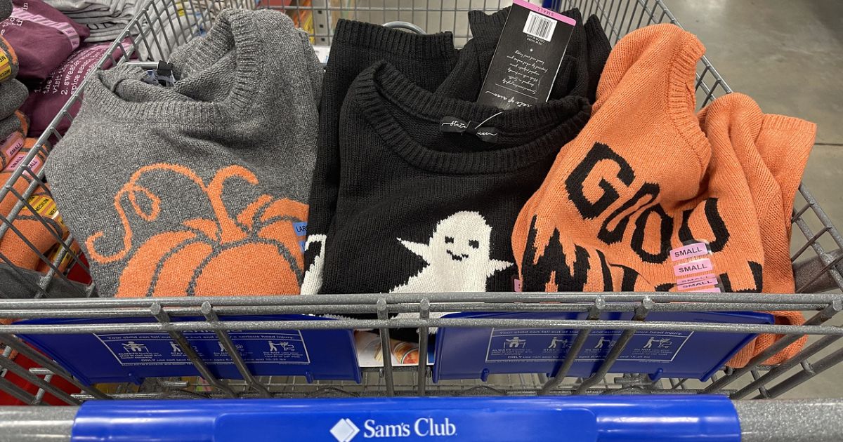 Sam's Club Women's Halloween Sweaters 