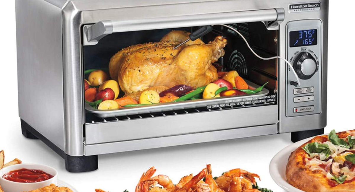 Hamilton Beach SureCrisp Digital Air Fryer Toaster Oven Just 87.50